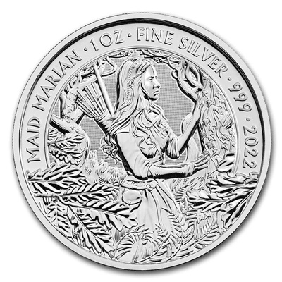 (image for) 2022 1oz Silver Bullion Coin - MAID MARIAN